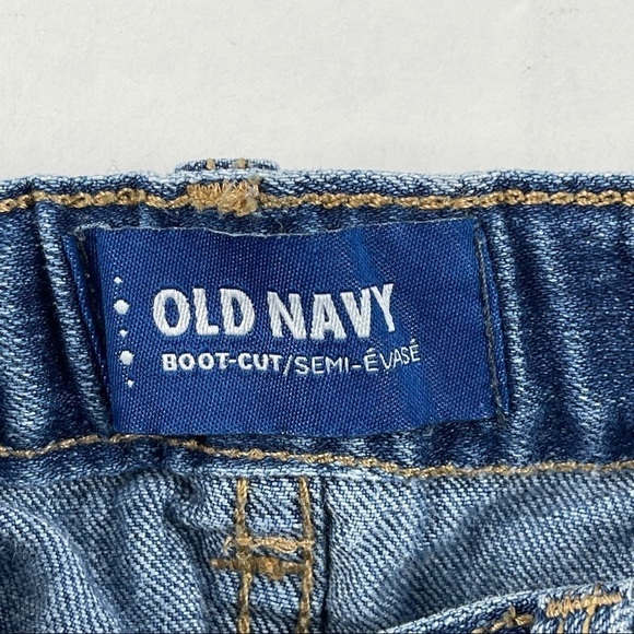 Old Navy Shorts Boys Size 5 Regular Cut Off Blue Adjustable Waist - Picture 2 of 6